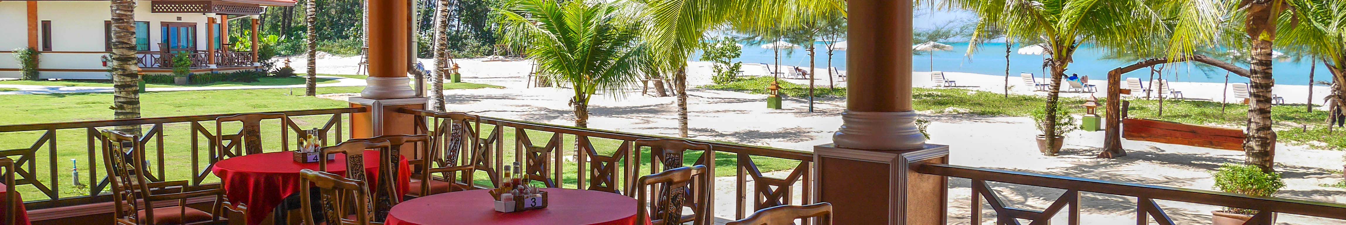 The sunset beach resort
